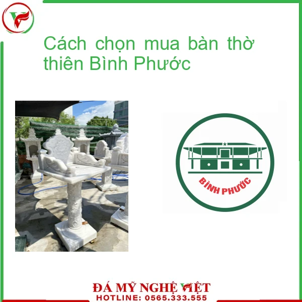 Cách chọn mua bàn thờ thiên Bình Phước