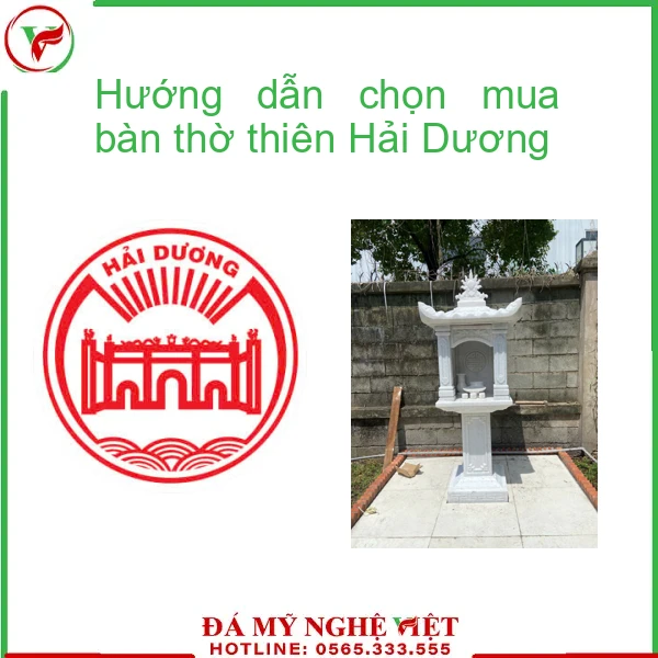 Hướng dẫn chọn mua bàn thờ thiên Hải Dương