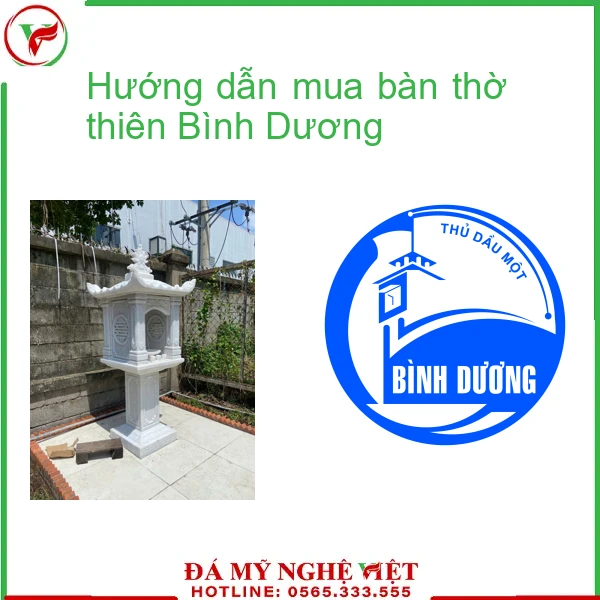 Hướng dẫn mua bàn thờ thiên Bình Dương