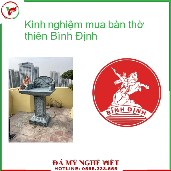 Kinh nghiệm mua bàn thờ thiên Bình Định