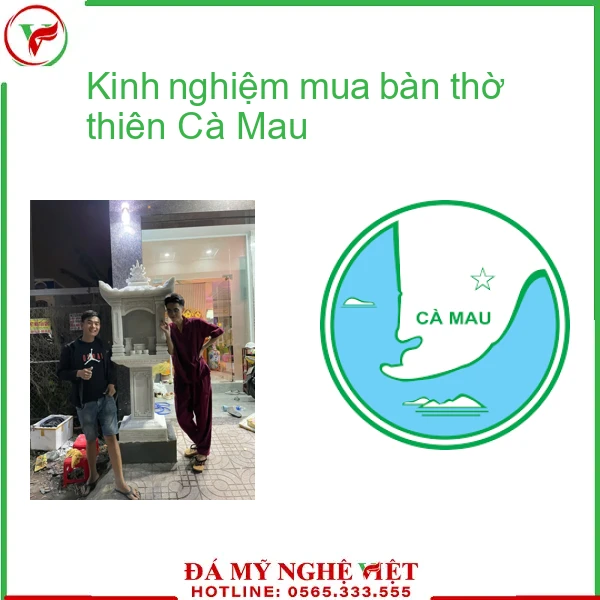 Kinh nghiệm mua bàn thờ thiên Cà Mau