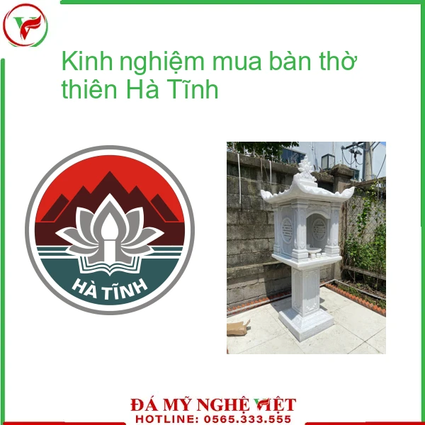Kinh nghiệm mua bàn thờ thiên Hà Tĩnh