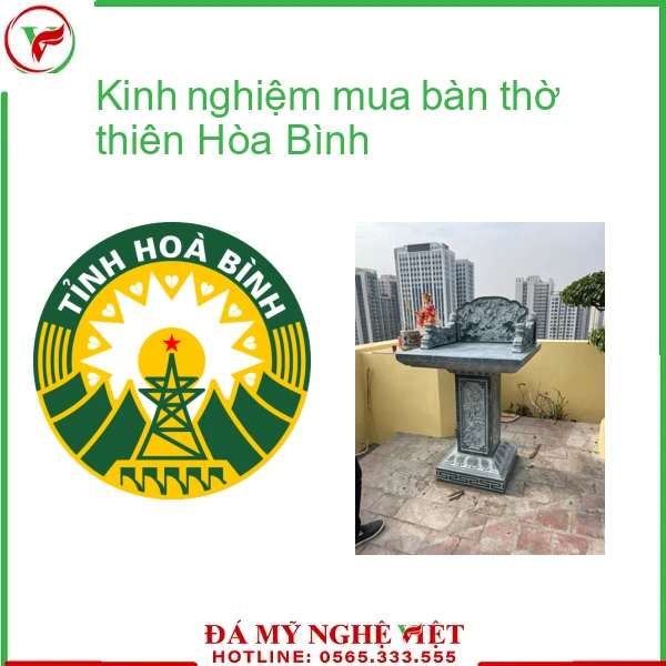 Kinh nghiệm mua bàn thờ thiên Hòa Bình