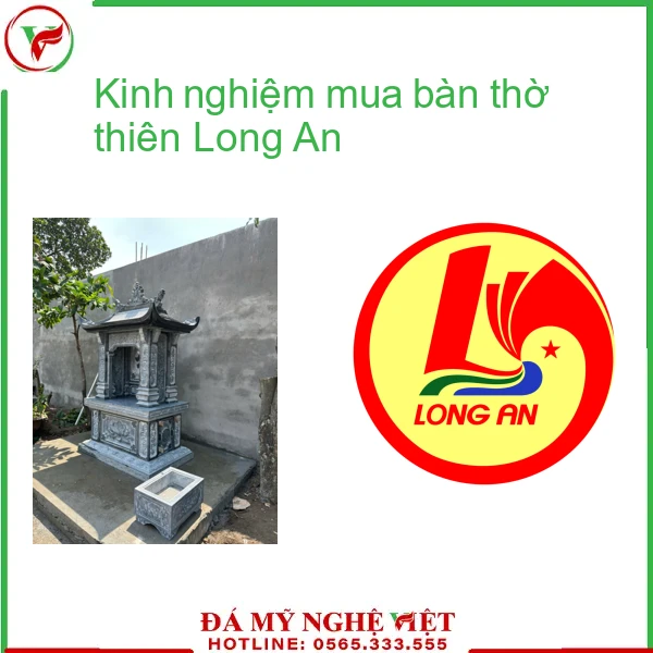 Kinh nghiệm mua bàn thờ thiên Long An