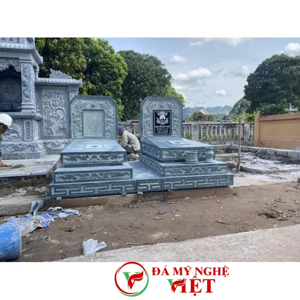 Top 8 các mẫu mộ đá Nam Định tinh tế, đẳng cấp và độc đáo-3