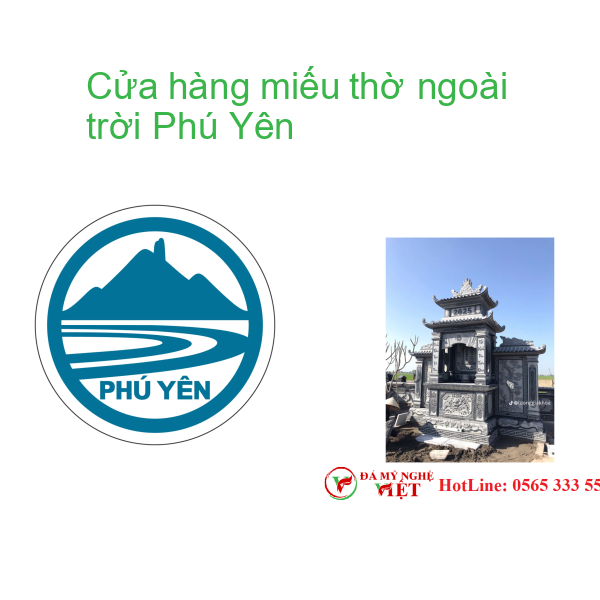Cửa hàng miếu thờ ngoài trời Phú Yên