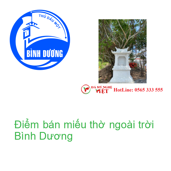 Điểm bán miếu thờ ngoài trời Bình Dương