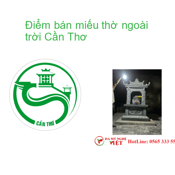 Điểm bán miếu thờ ngoài trời Cần Thơ