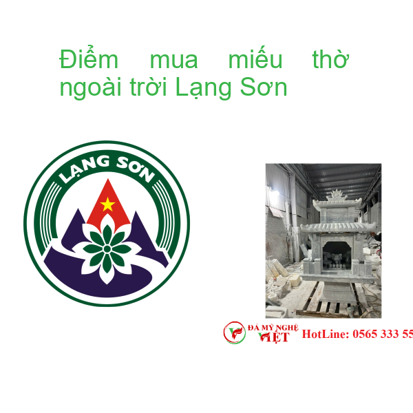 Điểm mua miếu thờ ngoài trời Lạng Sơn