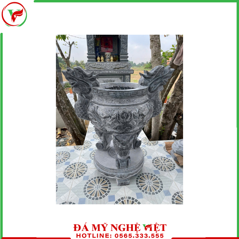 Top 8 các lư hương đá Hòa Bình đẹp, độc đáo và bền vững-4