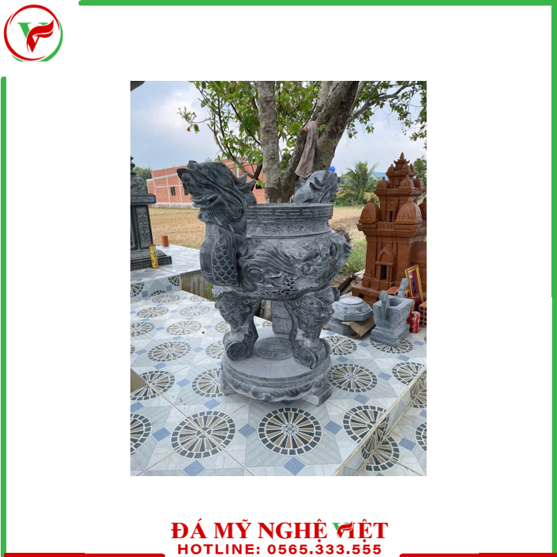 Top 7 những lư hương đá Vĩnh Long tinh xảo, độc đáo và bền đẹp-5