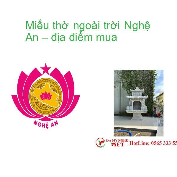 Miếu thờ ngoài trời Nghệ An – địa điểm mua