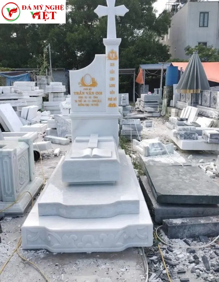 Nơi mua mộ đá công giáo Cần Thơ hàng đầu-4