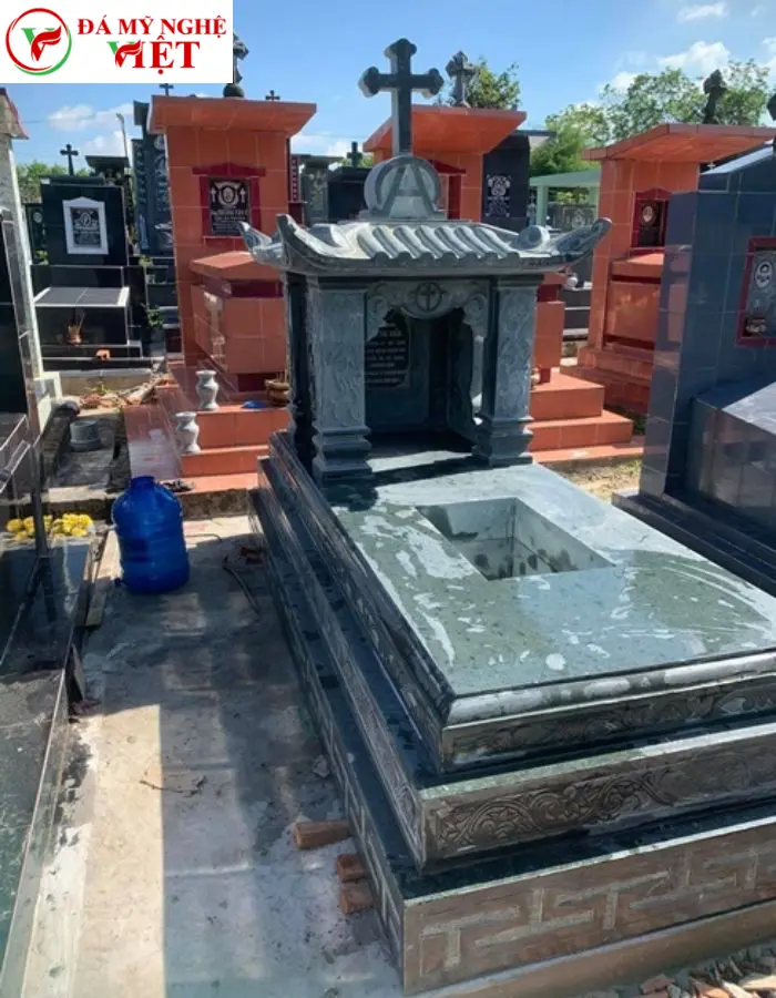 Địa chỉ mua mộ đá công giáo Cà mau tin cậy-3
