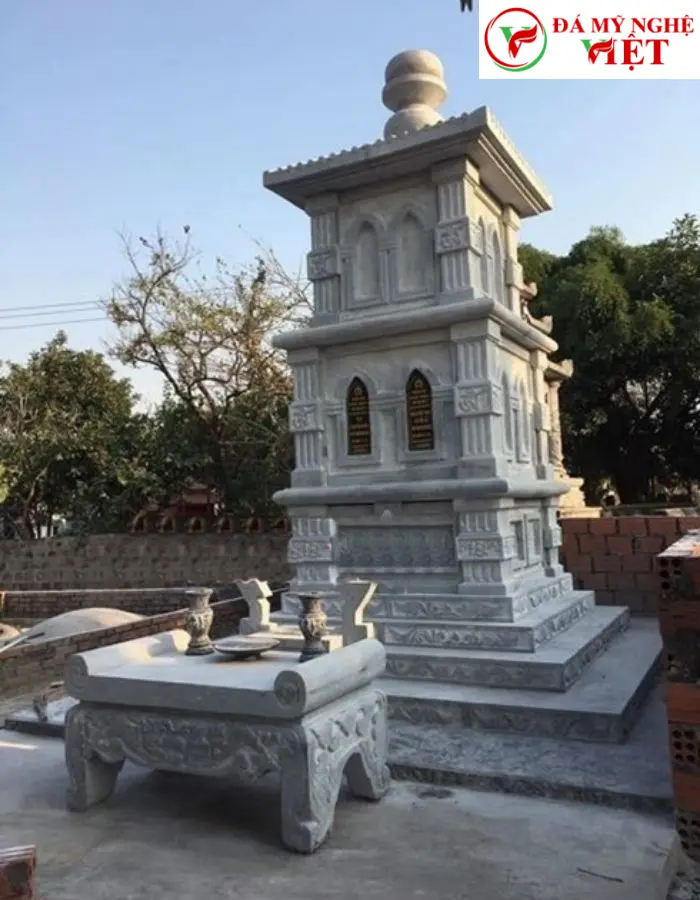 Gợi ý lựa chọn mộ tháp đá Thái Bình chất lượng cao-5