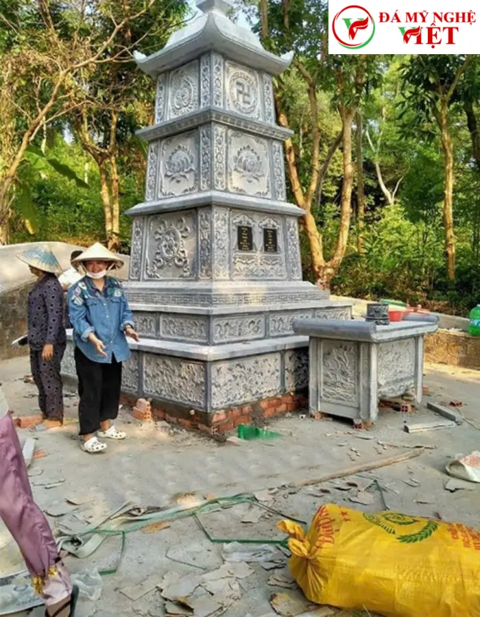 Bí quyết hay khi mua mộ tháp đá Nghệ An chất lượng-2