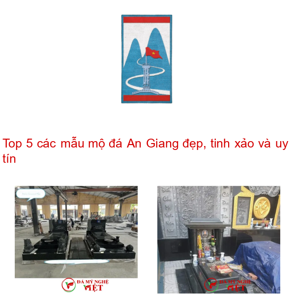 Top 5 các mẫu mộ đá An Giang đẹp, tinh xảo và uy tín