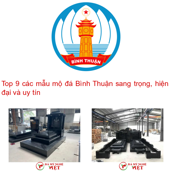 Top 9 các mẫu mộ đá Bình Thuận sang trọng, hiện đại và uy tín
