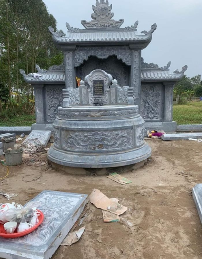 Top 7 mẫu mộ đá tròn Lạng Sơn ấn tượng – Đậm đà bản sắc vùng cao Đông Bắc-4